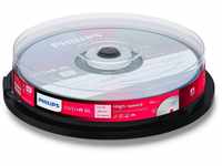 Philips DVD-Rohling 10 Philips DVD+R Double Layer 8,5GB 8x Spindel