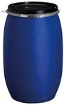 Graf Kanister Kunststoff-Weithalsfass 220 L, blau