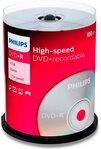 Philips DVD-Rohling 1x100 DVD+R 4,7GB 16x SP