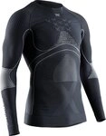 X-Bionic Langarmshirt Rundhals Energy Accumulator 4.0 Unterw&auml;sche charcoal/grau
