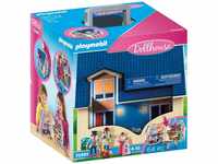 Playmobil® Konstruktions-Spielset Mitnehm-Puppenhaus (70985), Dollhouse, (64 St),