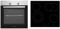RESPEKTA Backofen-Set ASET1205500 Jannis, 72 Liter Garraum, 7 Beheizungsarten, 9