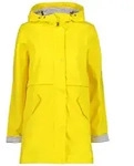 CMP Regenjacke CMP Damen Regenjacke Woman Rain Jacket Fix Hood 30X9736 gelb 46...