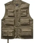 Brandit Sweatweste Hunting Vest gr&uuml;n 4XL