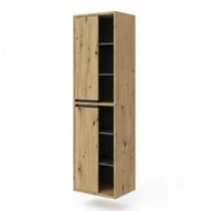 Vicco Hochschrank Viola, Artisan-Eiche/Anthrazit, 50 x 170 cm (1-St)
