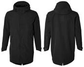 Basil Fahrradjacke Basil Regenparka Mosse Men Jet Black XL - Wasserdichter