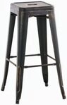 CLP Barhocker Joshua Metall (1 St., 1er), stapelbarer Barstuhl aus Metall, mit