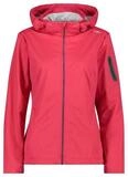 CMP Softshelljacke Woman Jacket Zip Hood Leichte, winddichte und wasserfeste