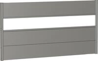Biohort Sichtschutzelement, 3 Metall-Paneele, 1 Acrylglas-Paneel und 2...