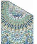 LICHTBLICK ORIGINAL Fensterfolie Orientalische Muster, blickdicht, strukturiert,
