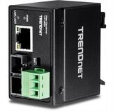 Trendnet TI-F10S30 Medienkonverter Netzwerk-Switch schwarz
