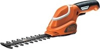Black + Decker Heckenschere Akku-Strauchschere GSL300 (orange/schwarz, Li-Ionen...