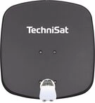 TechniSat DIGIDISH 45 mit Universal-Twin-LNB Sat-Spiegel (45 cm, Aluminium, 1