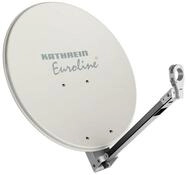 Kathrein Kathrein Parabolantenne Euroline 65cm alu wei&szlig; KEA 650/W SAT-Kabel...