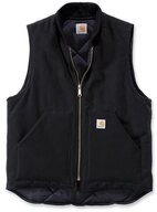 Carhartt Arbeitsweste Carhartt Firm Duck Insulated Rib Collar Herren Weste...