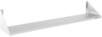 Royal Catering H&auml;ngeregal 120 x 30 cm Gastro Wandbord Wandregal Edelstahl