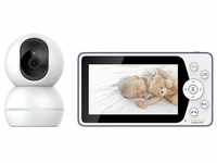 Telefunken Video-Babyphone VM-M700 Video-Babyphone 5‘‘ Display Infrarotmodus