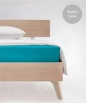 fleuresse Spannbettlaken Colours in Gr. 90x200, 140x200 oder 180x200 cm, Mako-Satin,