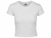 URBAN CLASSICS T-Shirt Urban Classics Damen Ladies Stretch Jersey Cropped Tee