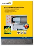 SCHELLENBERG Rollladenkastend&auml;mmung Seitenteile 30 x 36 x 1,5 cm, (Packung,...
