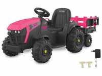 Jamara Ride-on Traktor Super Load pink
