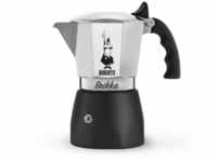 BIALETTI Espressokocher New Brikka 4 Tassen, 0,15l Kaffeekanne, aus Aluminium,...
