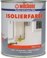 Wilckens Farben Feuchtraumfarbe Isolierfarbe, Wei&szlig;, 750 ml
