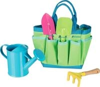 goki Badespielzeug goki Toys pure Gartenwerkzeug mit Tasche