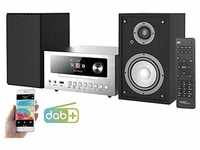 auvisio IRS-500.CD Micro-Stereoanlage mit Webradio, DAB+, FM, CD, Bluetooth