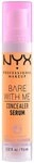 NYX PROFESSIONAL MAKEUP Concealer Bare With Me Concealer Serum, mittlere Deckkraft,