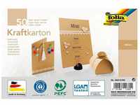 Folia Kraftkarton 230 g/qm A5 50 Blatt braun