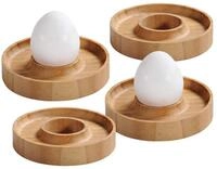 Kesper Eierbecher Eierbecher aus Bambus, Braun, Nachhaltiges Material, stilvolles