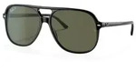 Ray-Ban Sonnenbrille Bill 901/58 (Glasfarbe: G-15 Gr&uuml;n Polarisiert) schwarz - 1