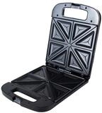 Adler Sandwichmaker AD 3055, 2000 W, Thermostat, Kontrollleuchten, Heizplatten