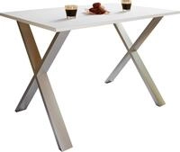 VCM Esstisch Xona K&uuml;chentisch B. 110 x T. 50 x H. 76 cm, F&uuml;r 4 Personen, im