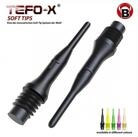 BULL'S Softdarts Tefo-X Soft Tips 6mm(2BA) 100/schw.