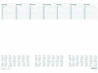 Rnk Verlag 46617 Schreibunterlage Jahresplan Weiß (B x H) 600mm x 420mm