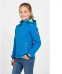 TROLLKIDS Softshelljacke KIDS TROLLFJORD JACKET blau 140 (9-10J)