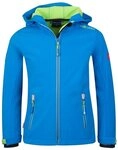 TROLLKIDS Softshelljacke KIDS TROLLFJORD JACKET blau 176 (15J)
