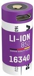 ANSMANN AG Li-Ion Akku16340 Lithium Accu wiederaufladbar CR123A USB-C Eingang...
