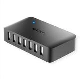 D-Link DUB-H7 - 7-Port USB 2.0 Hub Netzwerk-Adapter USB Typ C (USB-C) Weiblich