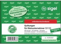 Sigel Notizblock Quittungsblock selbstdurchschreibend A6 quer 30 Blatt