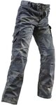 Uncle Sam Arbeitshose Bundhose oliv camouflage/schwarz