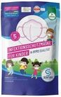 Sentias Gesichtsmaske Sentias premium Kindermaske FFP2-Qualit&auml;t, 5-tlg.