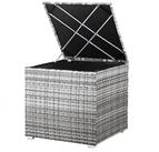 Casaria Auflagenbox (1 St), 318 L mit Deckel 75x75x70cm Wasserdicht Gasdruckfeder
