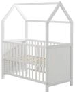 roba&reg; Babybett Hausbett, Babybett & Beistellbett, Hausoptik, 6-fach