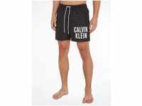 Calvin Klein Swimwear Badeshorts mit Innenslip, schwarz