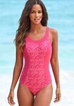 Venice Beach Badeanzug Karibik mit trendigem Alloverdruck und Shaping-Effekt