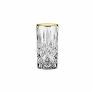 Nachtmann Longdrinkglas 2er Set Noblesse Gold, 2-tlg., Kristallglas
