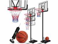 KESSER Basketballkorb, Basketballkorb Premium mit Ständer Rollen Inkl....